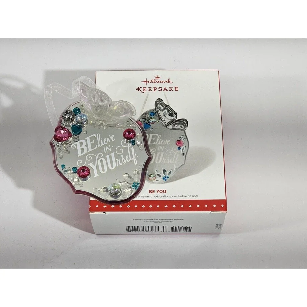 NEW Hallmark Keepsake Believe in‎ Yourself Be You Christmas Ornament 01387 NIB